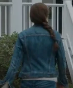 Echoes S01 Leni and Gina Blue Denim Trucker Jacket