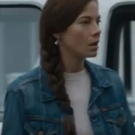 Echoes S01 Leni and Gina Blue Denim Trucker Jacket