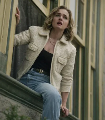 Eden Hawkins Locke and Key S02 Off White Jacket