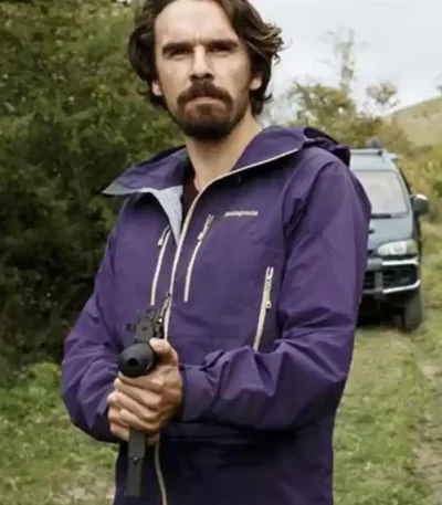 Edward Akrout Killing Eve Purple Parachute Jacket