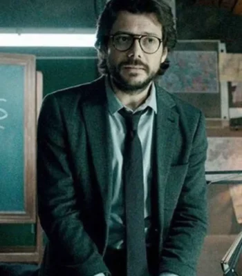 El Profesor Money Heist Wool Blend Blazer