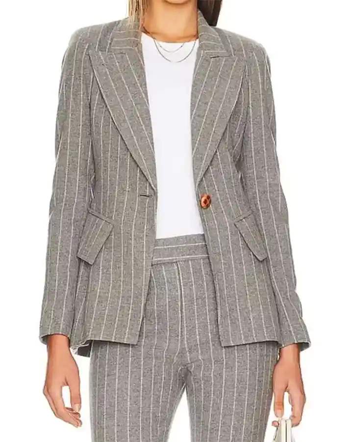 Eleanor Miller Orphan Black Echoes 2023 Striped Blazer Eleanor Miller Orphan Black Echoes 2023 Striped Blazer