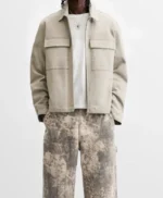 Elijah M. Cooper Goosebumps S02 Beige Jacket
