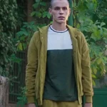 Elite S03 Ander Munoz Green Bomber Jacket