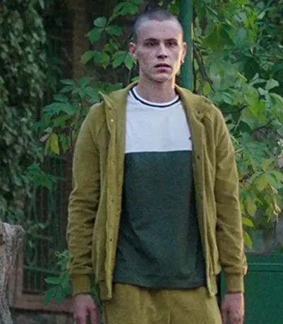 Elite S03 Ander Munoz Green Bomber Jacket