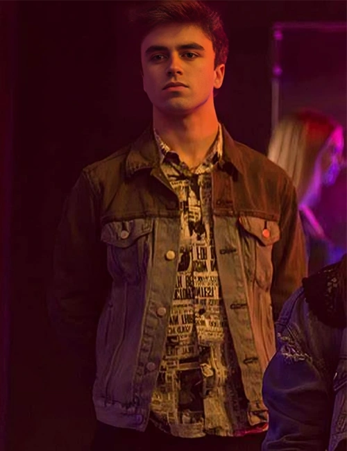 Elite S03 Samuel García Domínguez Denim Jacket Elite S03 Samuel García Domínguez Denim Jacket