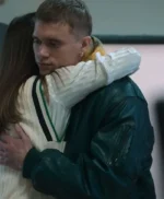 Elite S07 Eric Black Leather Bomber Jacket