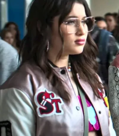Elite Season 08 Sonia Patchwork Varsity Jacket
