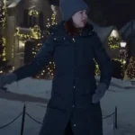 Ellie Kemper Home Sweet Home Alone Black Puffer Coat
