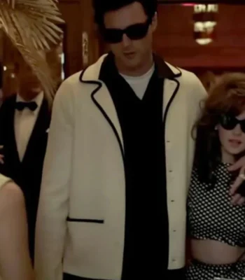 Elvis Priscilla 2023 White Blazer