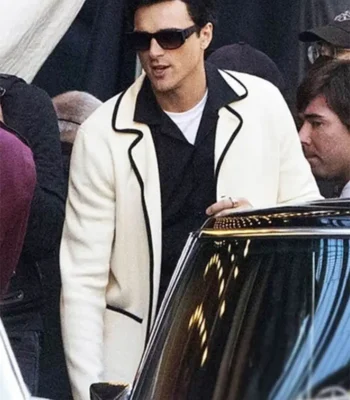 Elvis Priscilla 2023 White Blazer