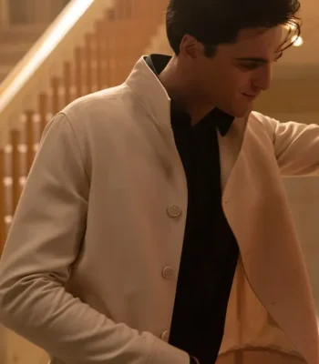 Elvis Priscilla 2023 White Jacket