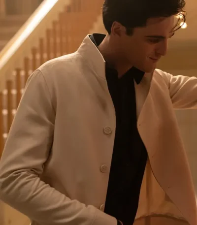 Elvis Priscilla 2023 White Jacket