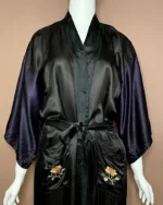 Embroidered Kimono Robe