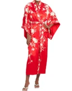 Embroidered Kimono Robe