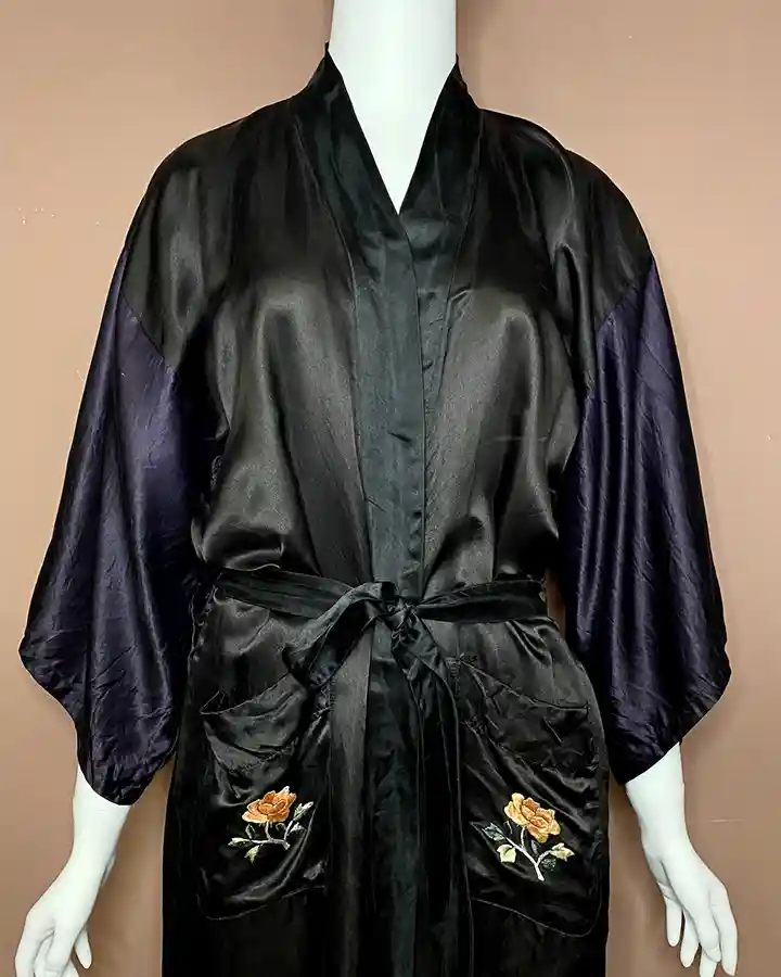 Embroidered Kimono Robe Embroidered Kimono Robe