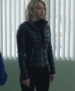 Emilia Harcourt Peacemaker S01 Black Puffer Jacket