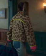 Emilia Jones Locke and Key S02 Leopard Print Jacket