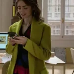 Emilly In Paris Emily Cooper Green Coat