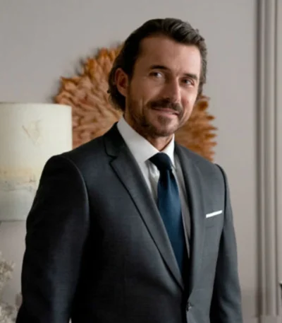 Emily In Paris Antoine Lambert Black Suit