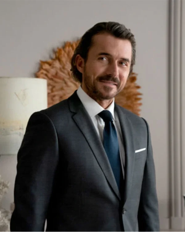 Emily In Paris Antoine Lambert Black Suit