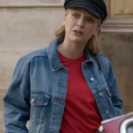 Emily In Paris Camille Razat Blue Jean Jacket
