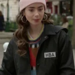 Emily In Paris Emily Cooper Black Cropped Jacket