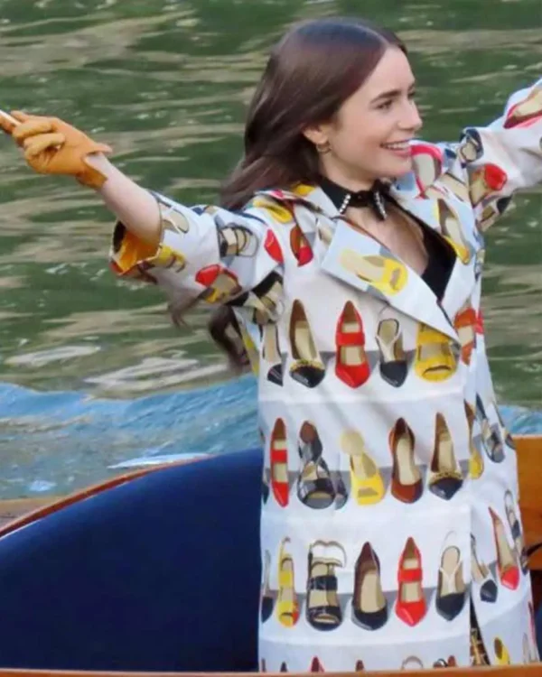 Emily In Paris Emily Cooper Trench Coat