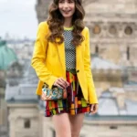 Emily In Paris Emily Cooper Yellow Jacket
