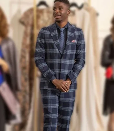 Emily In Paris Julien Checked Suit