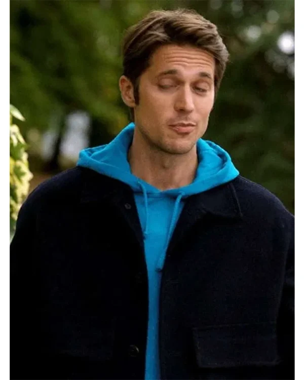 Emily In Paris Lucas Bravo Black Jacket