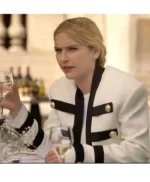 Emily In Paris S02 Camille Military White Jacket