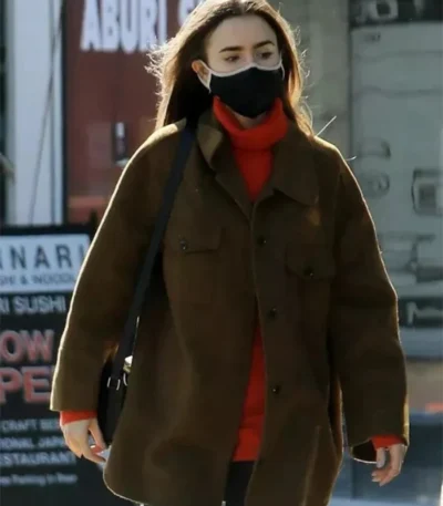 Emily In Paris S02 Emily Cooper Brown Jacket