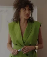 Emily In Paris S03 Céline Menville Green Suit