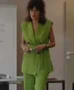 Emily In Paris S03 Céline Menville Green Suit