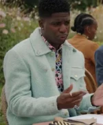 Emily In Paris S03 Samuel Arnold Blue Sherpa Jacket