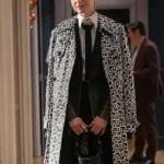 Emily In Paris S04 Lily Collins Geometric Coat