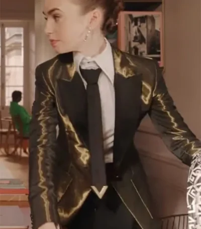 Emily In Paris Season 04 Lily Collins Blazer