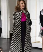 Emily In Paris Sylvie Grateau Checkered Coat