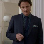 Emily in Paris Mathieu Cadault Suiting Blue Blazer