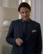 Emily in Paris Mathieu Cadault Suiting Blue Blazer