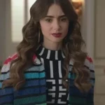 Emily in Paris Rainbow Jacket