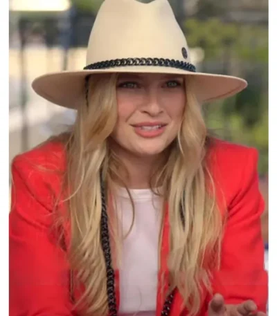 Emily in Paris S02 Camille Red Blazer Jacket