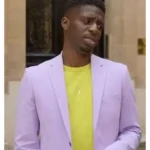 Emily in Paris S02 Samuel Arnold Purple Blazer