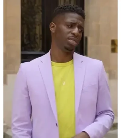 Emily in Paris S02 Samuel Arnold Purple Blazer