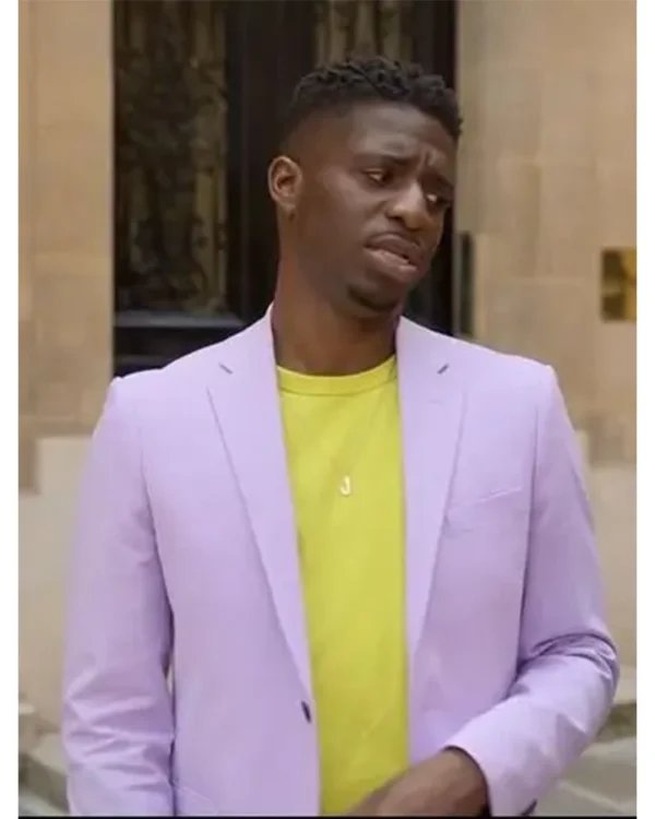 Emily in Paris S02 Samuel Arnold Purple Blazer