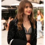 Emily in Paris S03 Emily Cooper Black Blazer Jacket