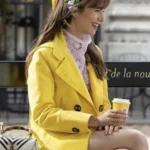 Emily in Paris S03 Emily Cooper Yellow Coat