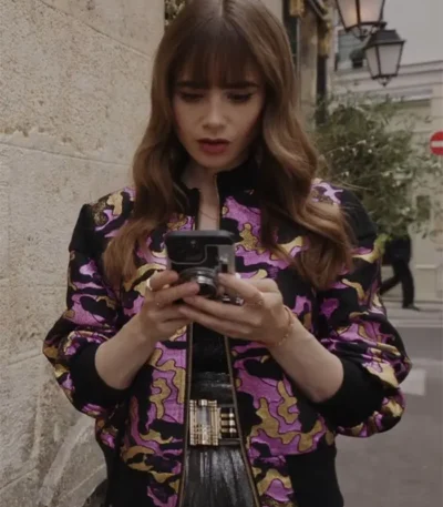 Emily in Paris S03 Lily Collins Jacket