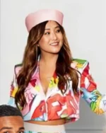 Emily in Paris S04 Ashley Park Graffiti Spencer Jacket